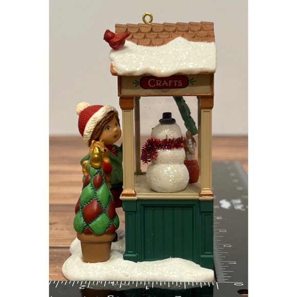 2014 HALLMARK KEEPSAKE ORNAMENT QXC5076 CHRISTMAS WINDOW 2014 BY NINA AUBE - Picture 8 of 9